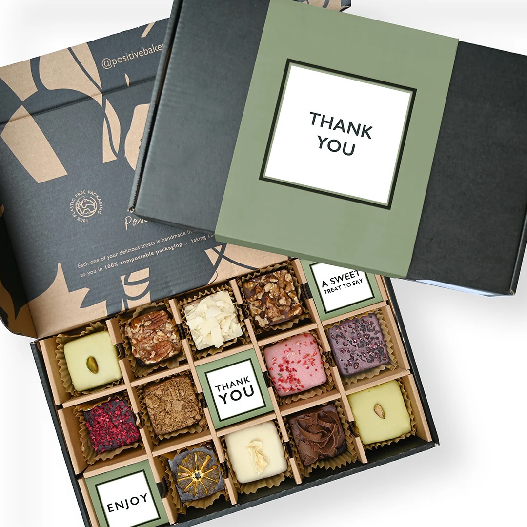 Artisan Brownie & Blondie Collection Selection of 12 Dairy-Free Haven 