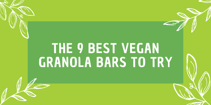 The 9 Best Vegan Granola Bars to Try