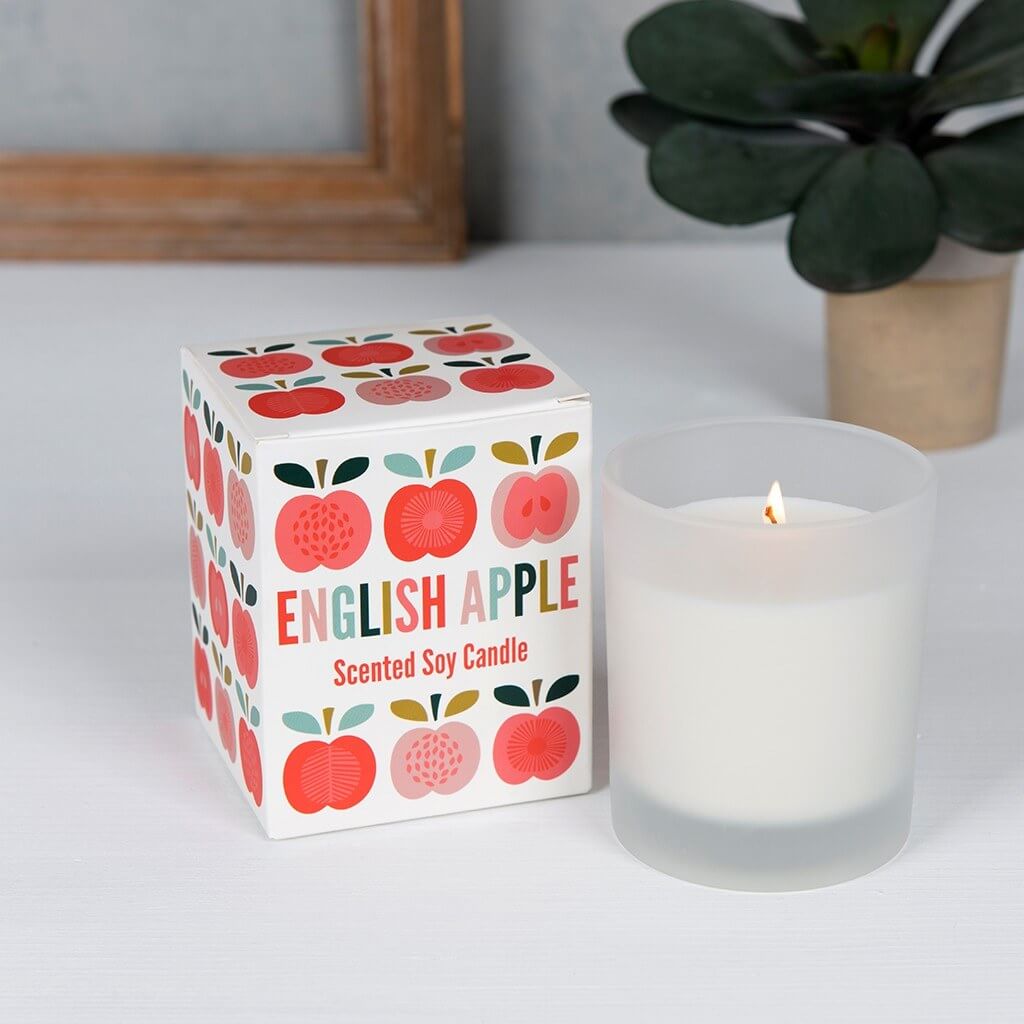 Vintage Apple Boxed Scented Soy Candle