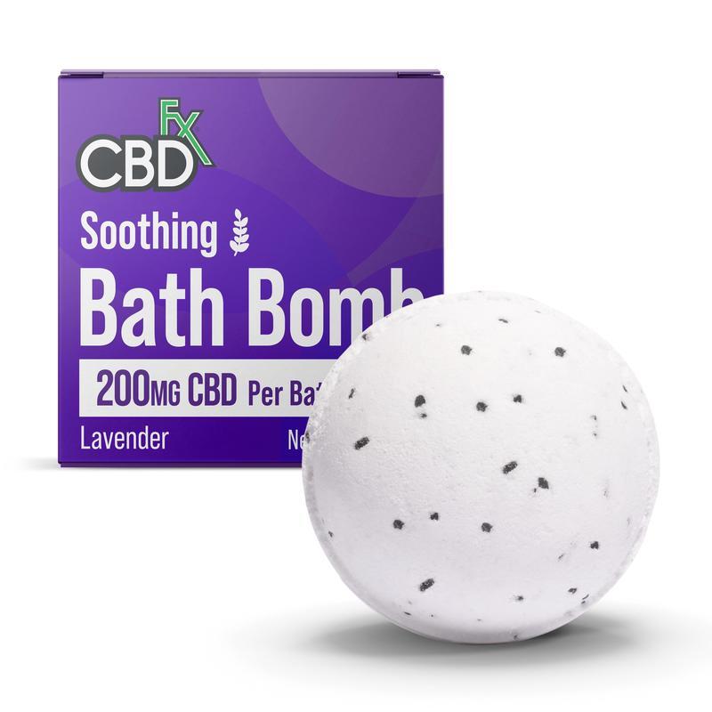 CBD Soothing Bath Bomb Lavender