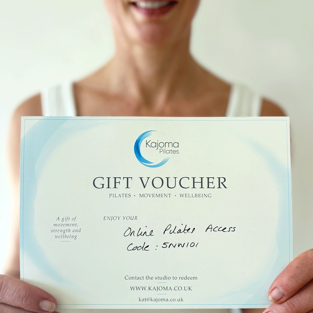 Kajoma Pilates Gift Voucher - 1 month