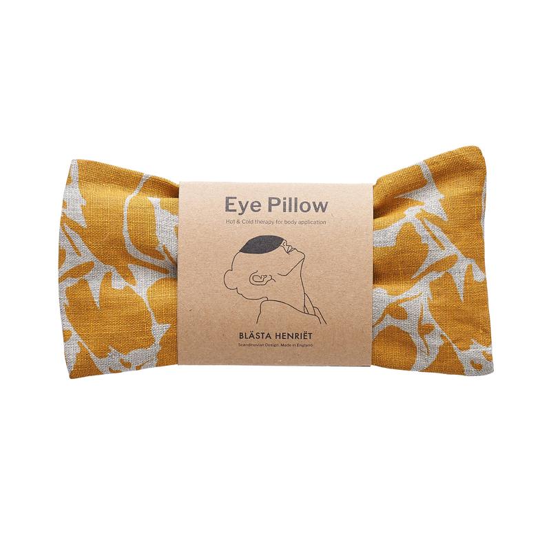 Eye Pillow - Mustard Yellow Linen