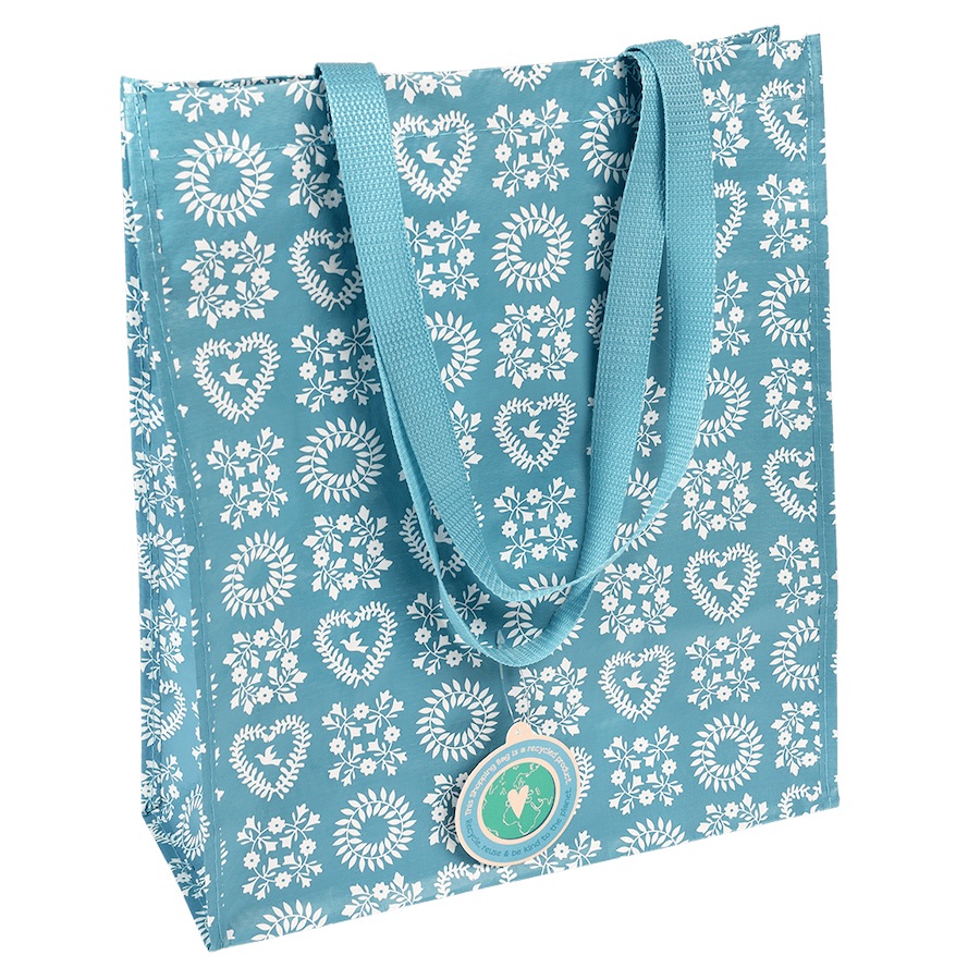 Blue Friendship Eco-friendly Shopping Bag