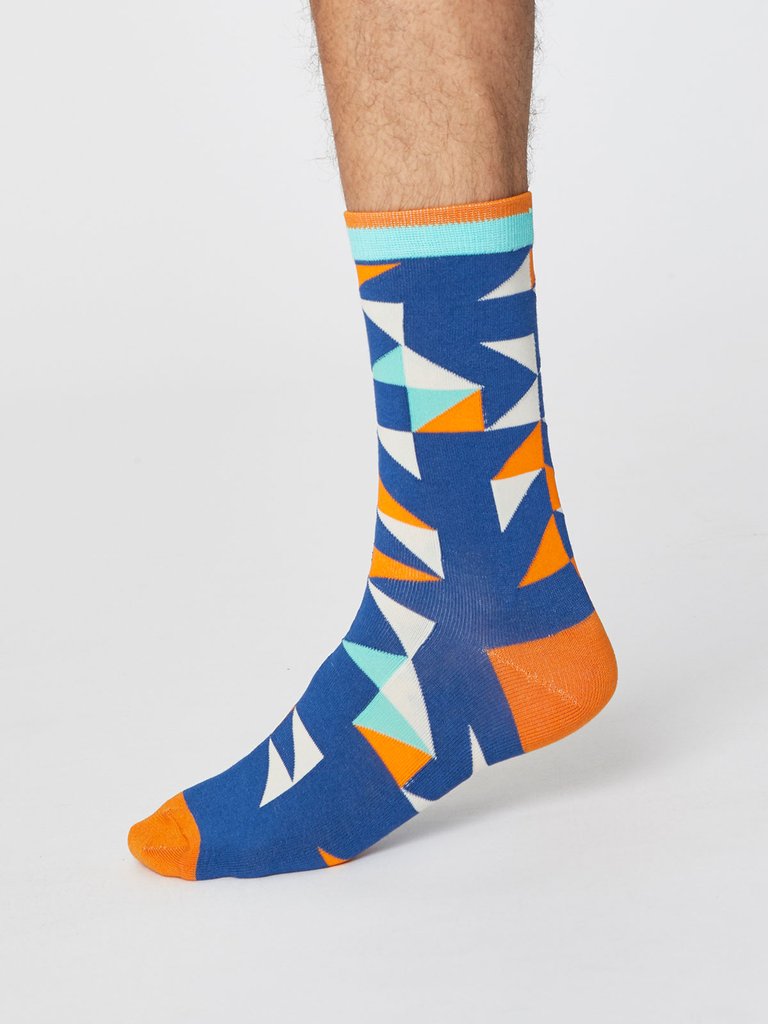 Triangle Bamboo Socks by Thought (size 7-11)