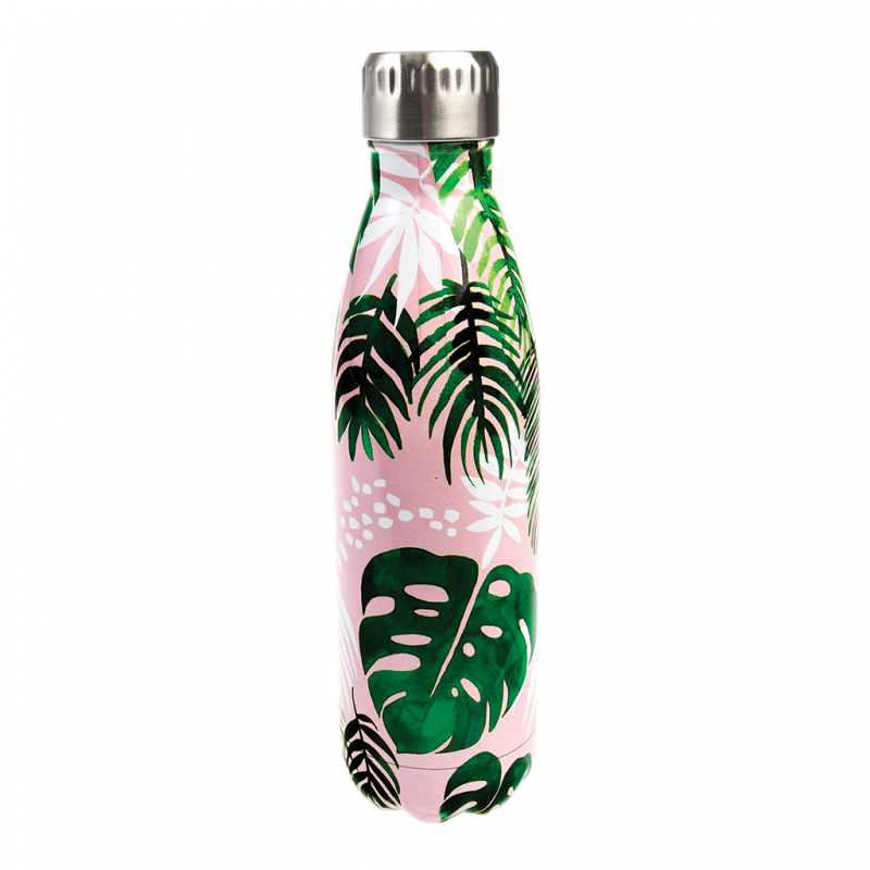 Tropical Palm Stainless Steel Eco Bottle 