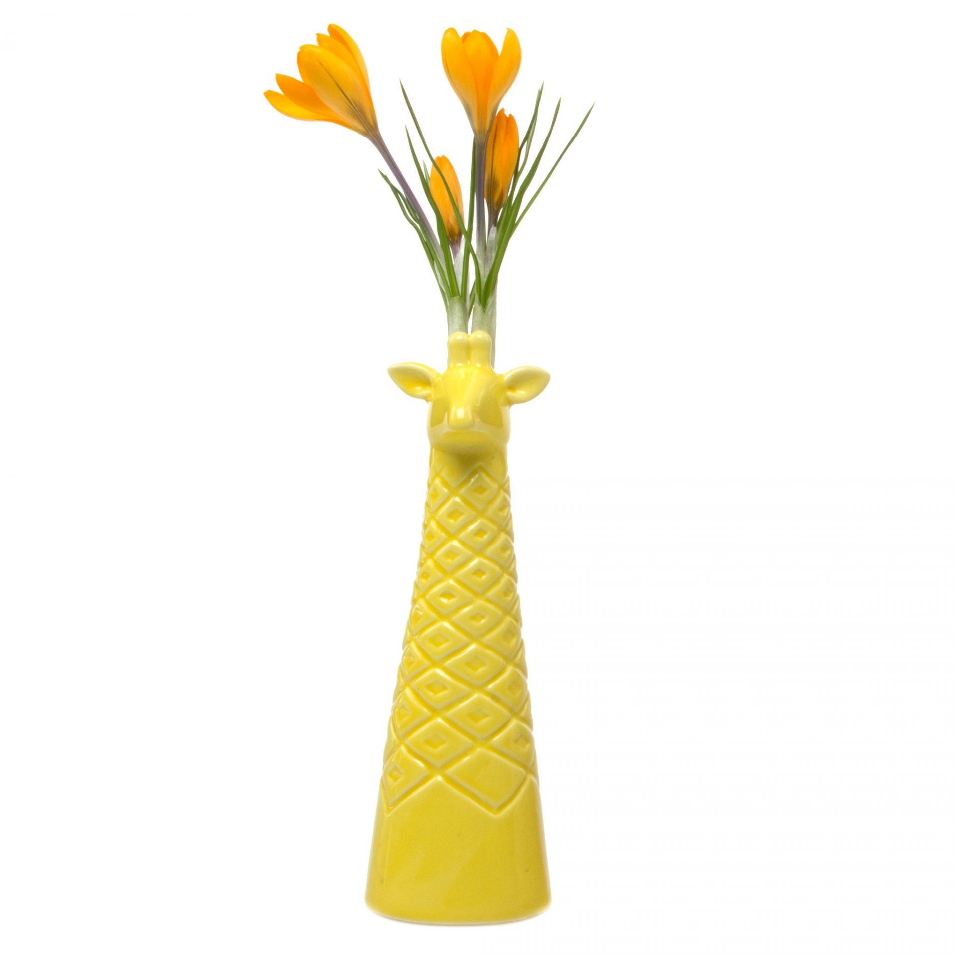 Giraffe Porcelain Bud Vase 