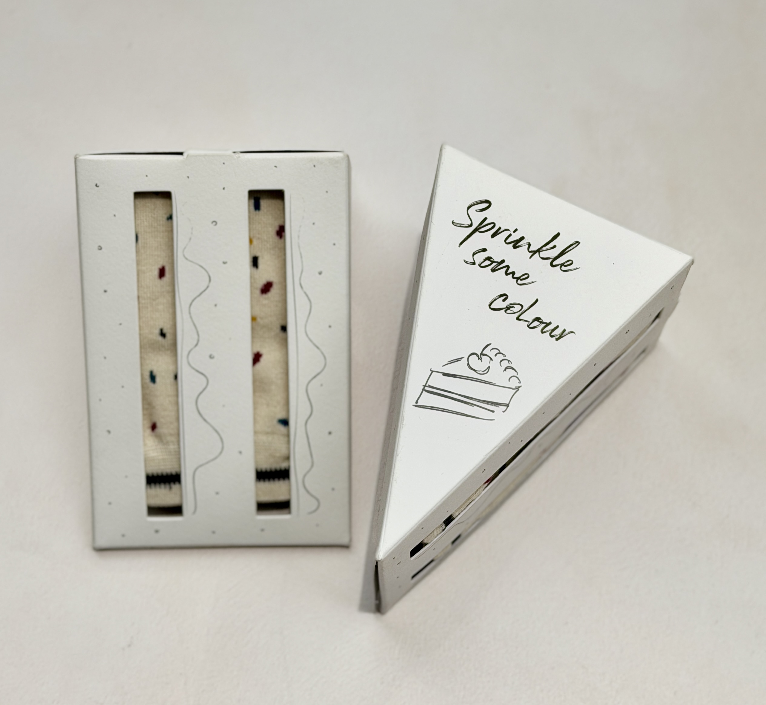 Sprinkle Some Colour - thought Blissfully Soft Bamboo Socks