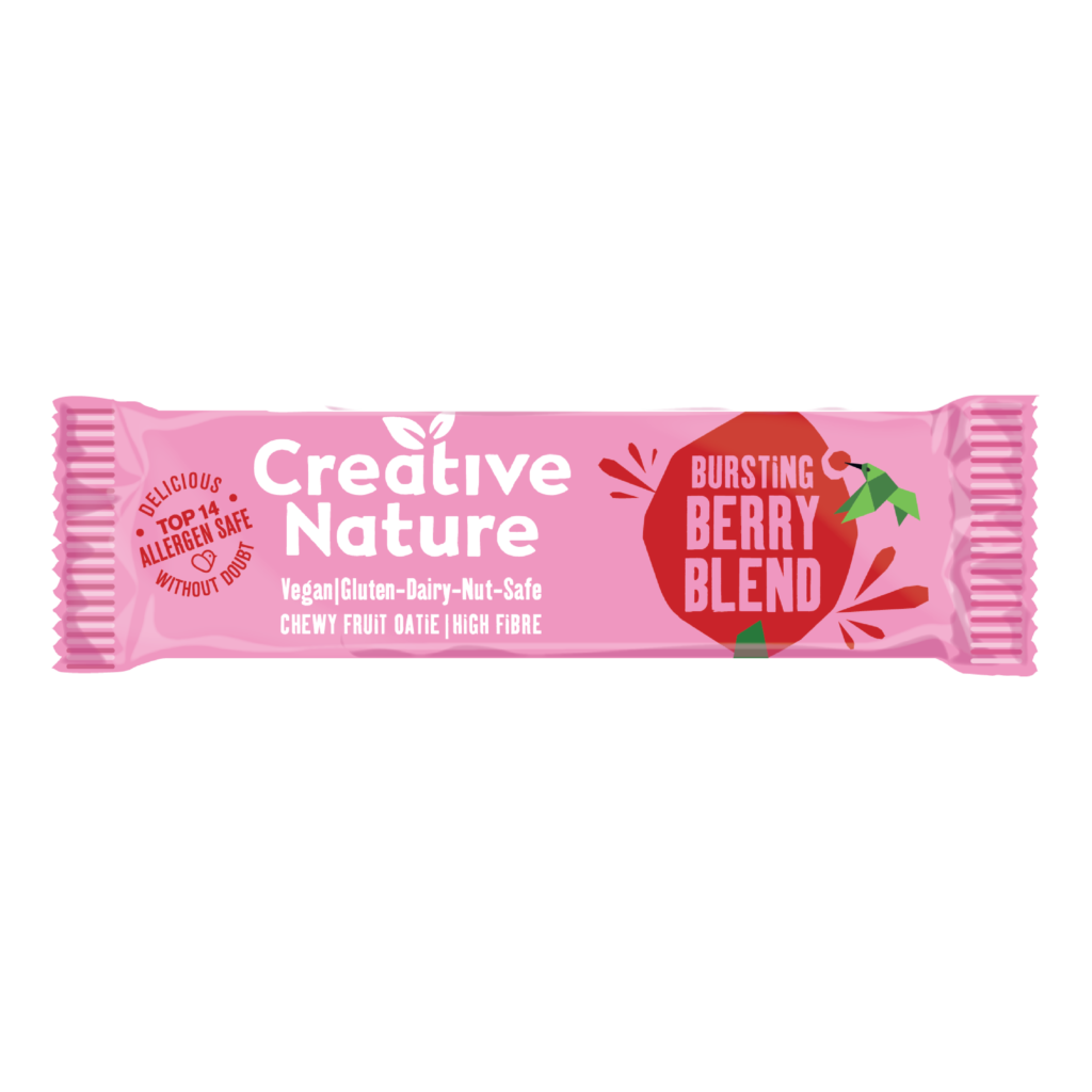 Creative Nature Berry Blend Goodness Raw Superfood Flapjack