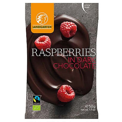 Landgarten Cherries In Dark Chocolate (50g)