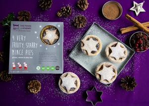 Starry Mince Pies, Vegan & Gluten-Free 280g (The Foods Of Athenry)