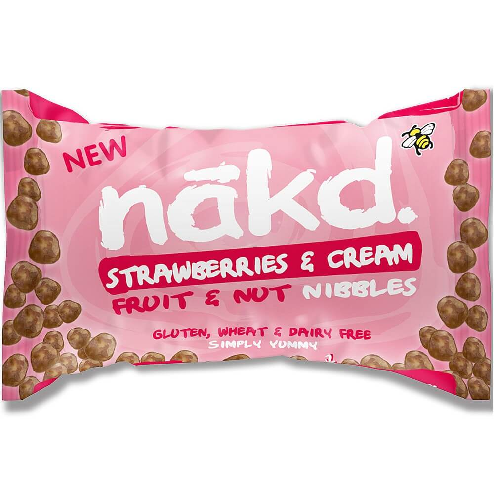 Nakd Strawberries & Cream Nibbles 40g 