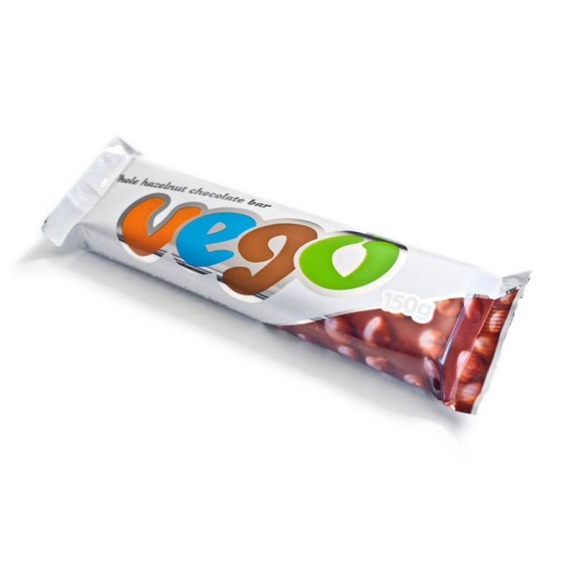 Vego Whole Hazelnut Chocolate Bar (150g)