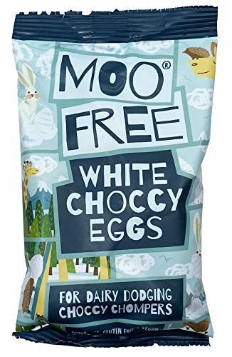 Moo Free - White Choccy Mini Easter Eggs (50g)