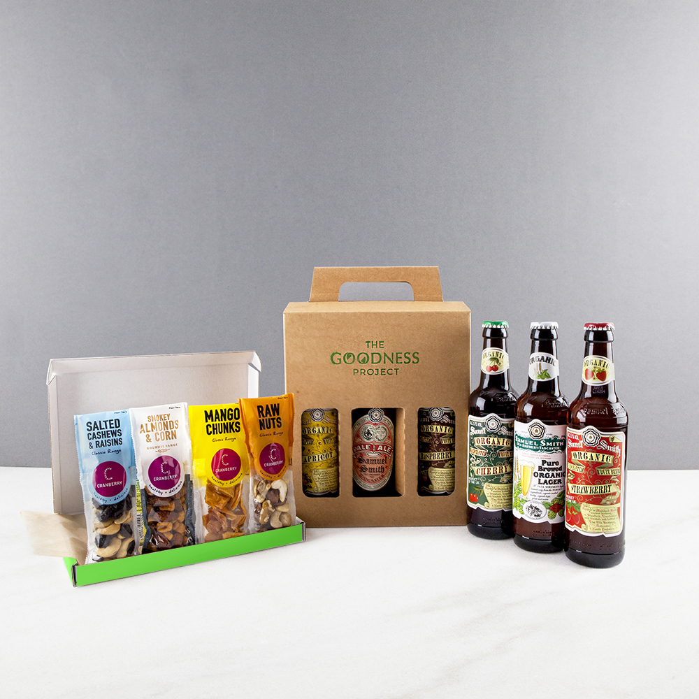 Samuel Smith's Organic Craft Beer and Snack Gift Set 