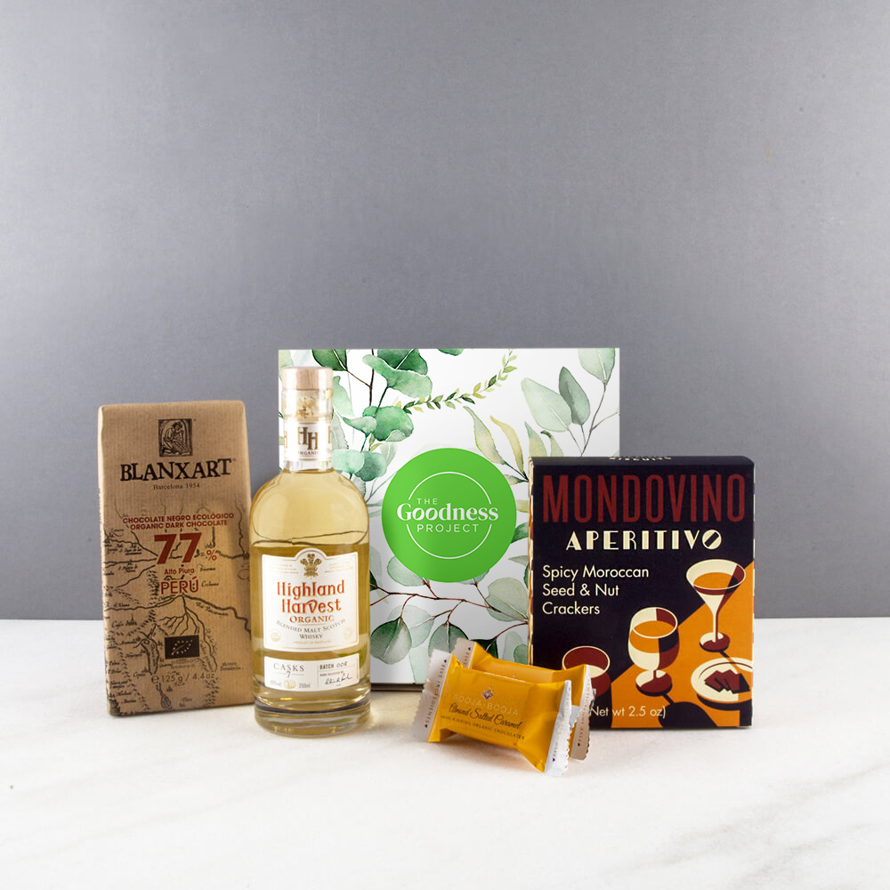 Organic Whisky Warmer Gift Box Hamper