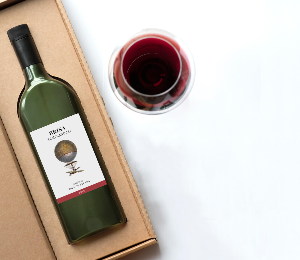 Tempranillo Eco-friendly Vegan Letterbox Wine (75cl)