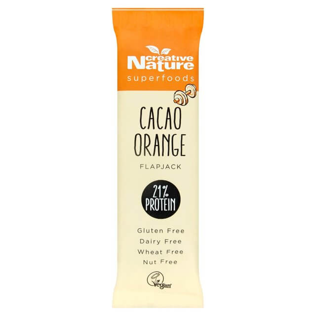 Creative Nature Cacao Orange Protein Flapjack (40g)