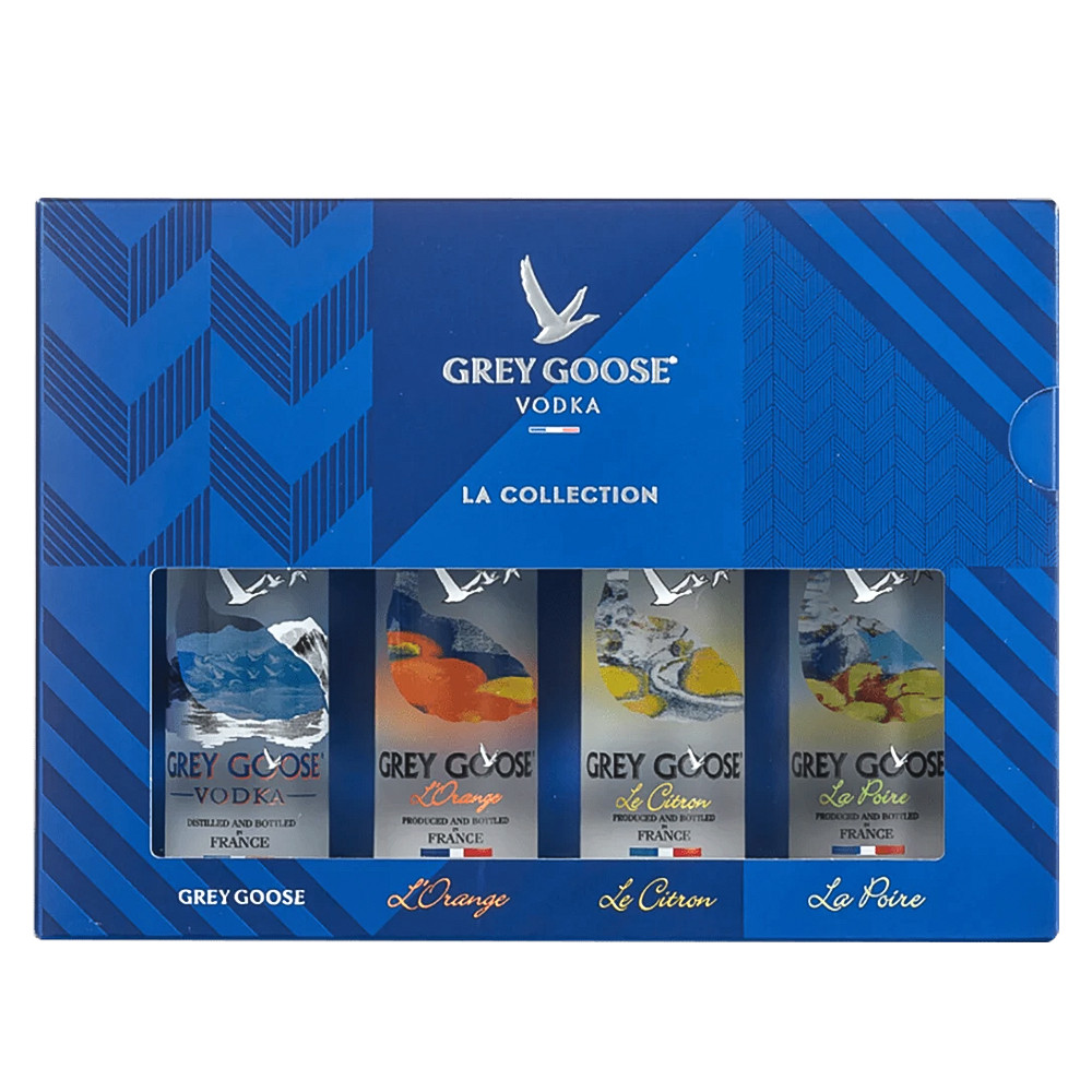 Grey Goose La Collection Vodka Gift Pack 4x 5cl 