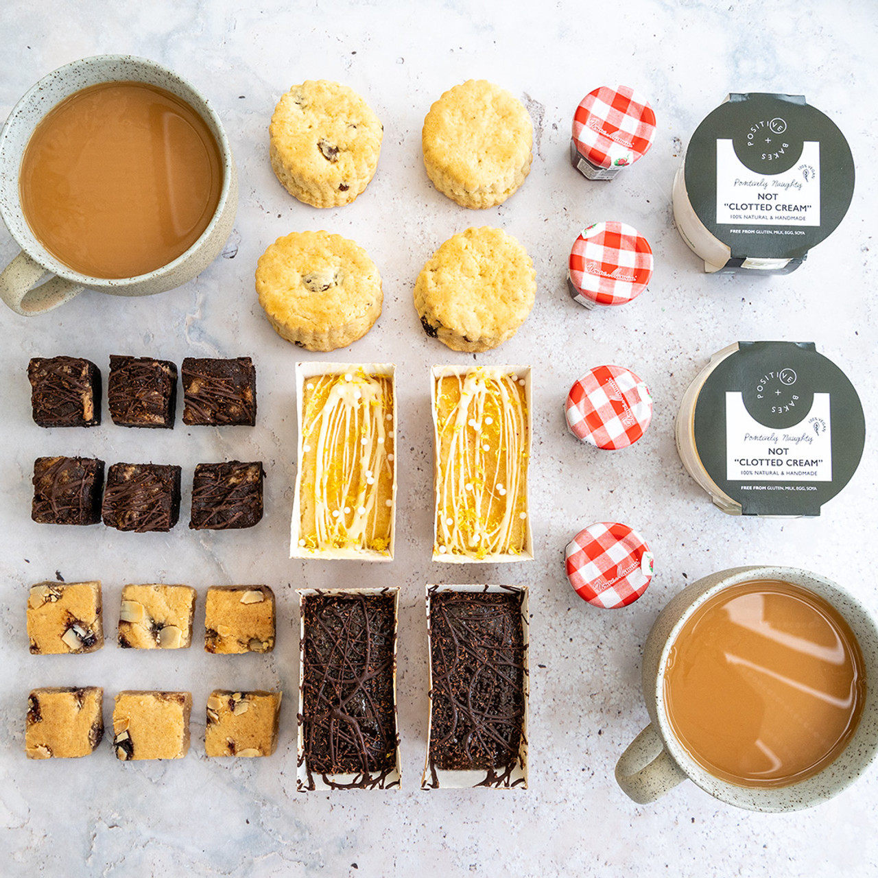Mother's Day Afternoon Tea Gift Set by Positive Bakes