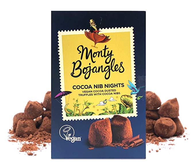 Monty Bojangles Vegan Cocoa Nib Nights Truffles 180g