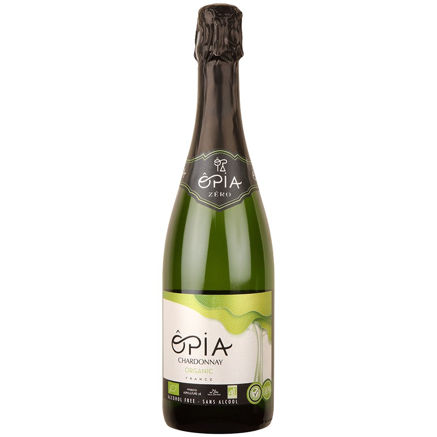 Opia Sparkling Organic Alcohol Free Chardonnay 