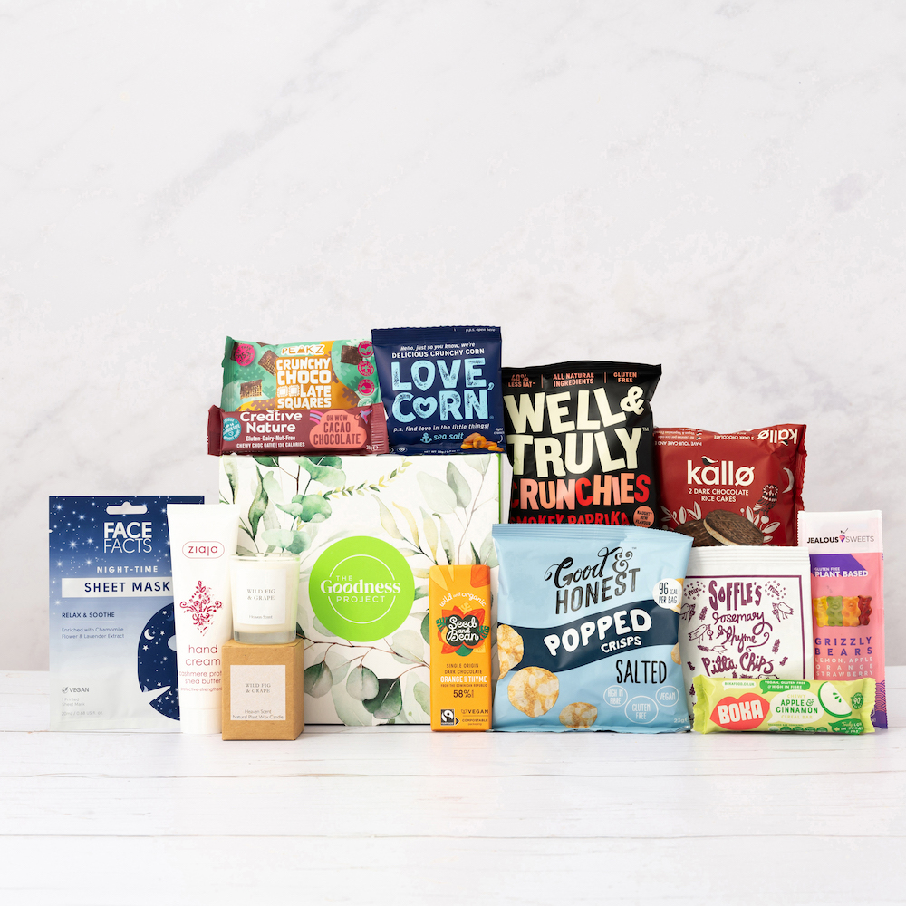 The Ultimate Wellness Pampering and Snack Hamper Gift Box