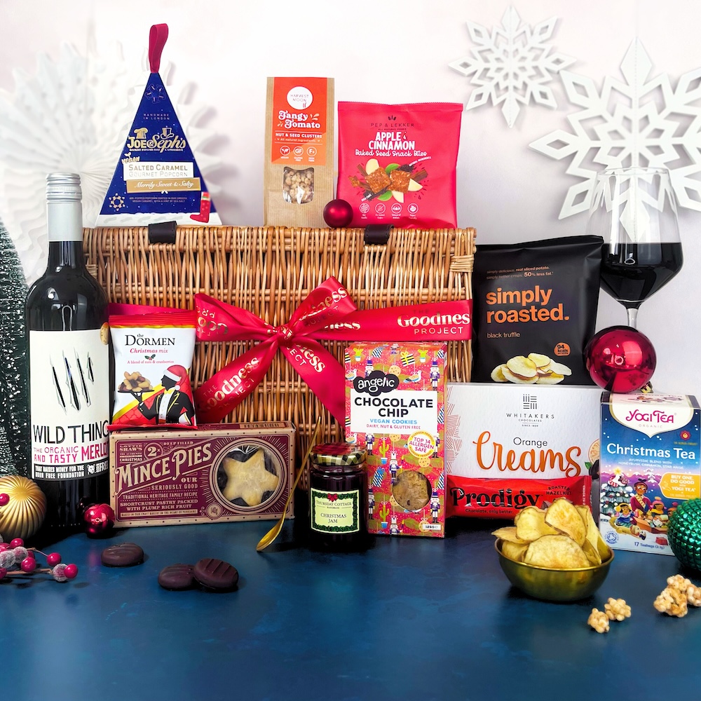 Artisan Christmas Wicker Hamper